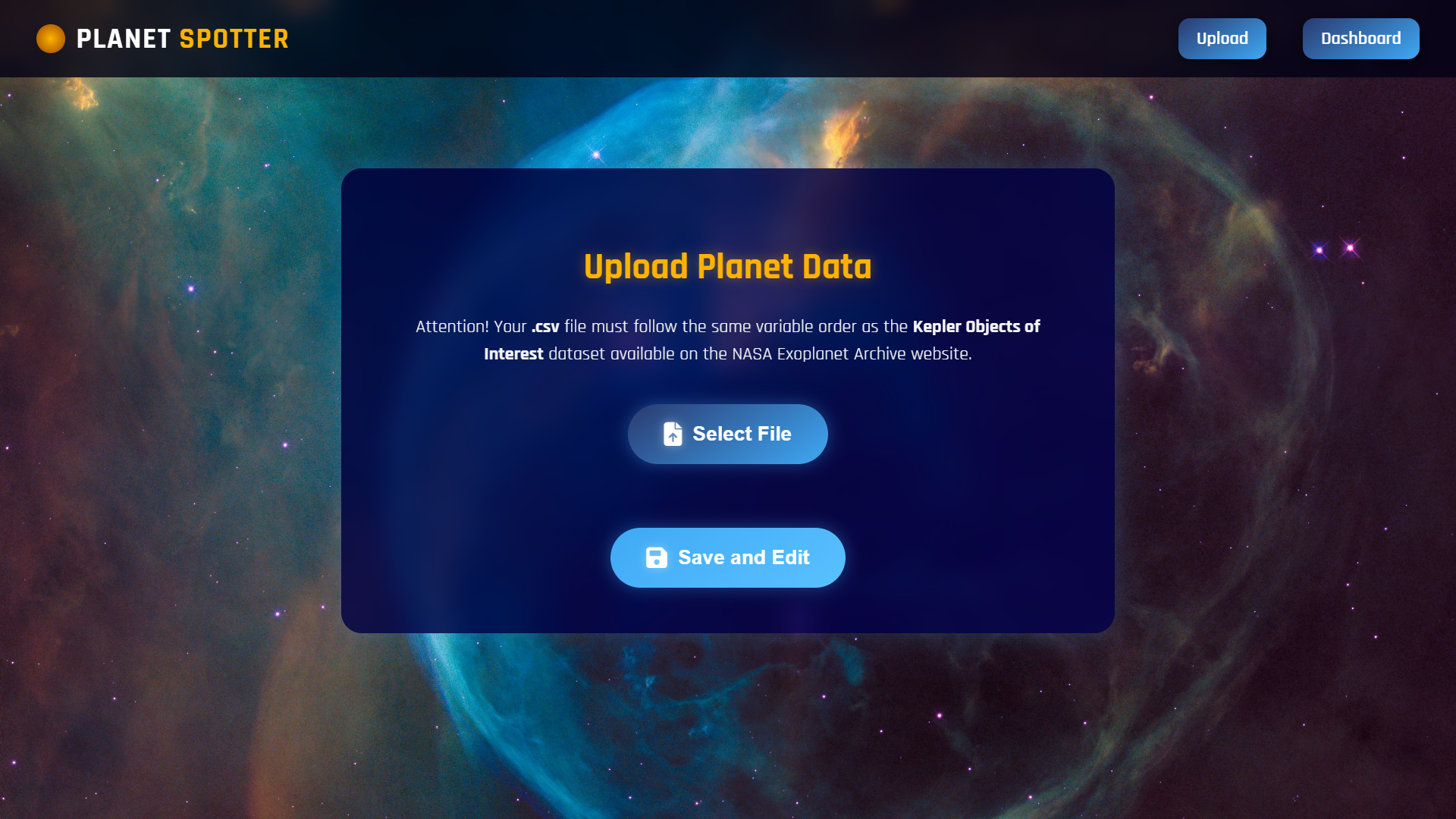 Projeto NASA Planet Spotter